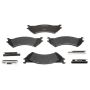 Raybestos MGD802MH Raybestos R-Line Metallic Brake Pad Set