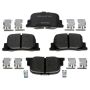 Raybestos MGD835CH Raybestos R-Line Ceramic Brake Pad Set