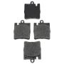 Raybestos MGD873M Raybestos R-Line Metallic Brake Pad Set