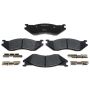 Raybestos MGD966MH Raybestos R-Line Metallic Brake Pad Set
