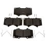Raybestos MGD976CH Raybestos R-Line Ceramic Brake Pad Set