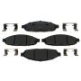 Raybestos MGD997CH Raybestos R-Line Ceramic Brake Pad Set