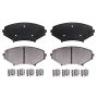 Raybestos PGD1009M Raybestos Element3 Metallic Brake Pad Set