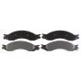 Raybestos PGD1010M Raybestos Element3 Metallic Brake Pad Set