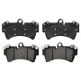 Raybestos PGD1014M Raybestos Element3 Metallic Brake Pad Set