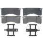 Raybestos PGD1032M Raybestos Element3 Metallic Brake Pad Set