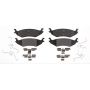 Raybestos PGD1046M Raybestos Element3 Metallic Brake Pad Set