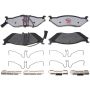 Raybestos PGD1066AM Raybestos Element3 Metallic Brake Pad Set