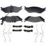 Raybestos PGD1066BM Raybestos Element3 Metallic Brake Pad Set
