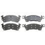 Raybestos PGD122 Raybestos Element3 Organic Brake Pad Set