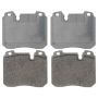 Raybestos PGD1254M Raybestos Element3 Metallic Brake Pad Set