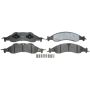 Raybestos PGD1278M Raybestos Element3 Metallic Brake Pad Set