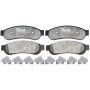 Raybestos PGD1334M Raybestos Element3 Metallic Brake Pad Set