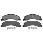 Raybestos PGD1335M Raybestos Element3 Metallic Brake Pad Set