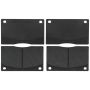 Raybestos PGD135M Raybestos Element3 Metallic Brake Pad Set