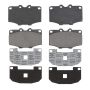 Raybestos PGD137M Raybestos Element3 Metallic Brake Pad Set