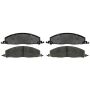 Raybestos PGD1400M Raybestos Element3 Metallic Brake Pad Set