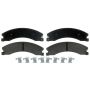 Raybestos PGD1411AC Raybestos Element3 Ceramic Brake Pad Set