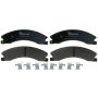 Raybestos PGD1411M Raybestos Element3 Metallic Brake Pad Set