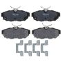 Raybestos PGD1465M Raybestos Element3 Metallic Brake Pad Set