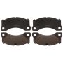 Raybestos PGD1577M Raybestos Element3 Metallic Brake Pad Set