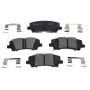 Raybestos PGD1810M Raybestos Element3 Metallic Brake Pad Set