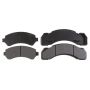 Raybestos PGD184M Raybestos Element3 Metallic Brake Pad Set
