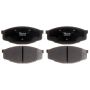 Raybestos PGD207C Raybestos Element3 Ceramic Brake Pad Set