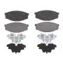Raybestos PGD207M Raybestos Element3 Metallic Brake Pad Set