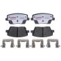 Raybestos PGD2212M Raybestos Element3 Metallic Brake Pad Set