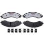 Raybestos PGD2404M Raybestos Element3 Metallic Brake Pad Set