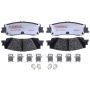 Raybestos PGD2439M Raybestos Element3 Metallic Brake Pad Set