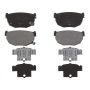 Raybestos PGD272M Raybestos Element3 Metallic Brake Pad Set