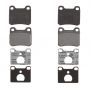 Raybestos PGD335M Raybestos Element3 Metallic Brake Pad Set