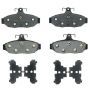 Raybestos PGD347 Raybestos Element3 Organic Brake Pad Set