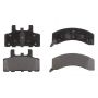 Raybestos PGD369M Raybestos Element3 Metallic Brake Pad Set