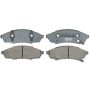 Raybestos PGD376C Raybestos Element3 Ceramic Brake Pad Set