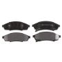 Raybestos PGD376M Raybestos Element3 Metallic Brake Pad Set