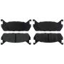 Raybestos PGD458C Raybestos Element3 Ceramic Brake Pad Set