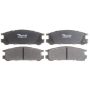 Raybestos PGD471C Raybestos Element3 Ceramic Brake Pad Set