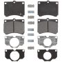 Raybestos PGD473M Raybestos E3 Overstock Metallic Brake Pad Set