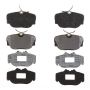 Raybestos PGD493AM Raybestos Element3 Metallic Brake Pad Set