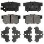 Raybestos PGD537C Raybestos E3 Overstock Ceramic Brake Pad Set