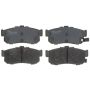Raybestos PGD540C Raybestos Element3 Ceramic Brake Pad Set
