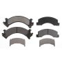 Raybestos PGD546M Raybestos Element3 Metallic Brake Pad Set
