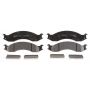 Raybestos PGD557M Raybestos Element3 Metallic Brake Pad Set