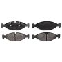 Raybestos PGD640M Raybestos Element3 Metallic Brake Pad Set