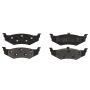 Raybestos PGD641M Raybestos E3 Overstock Metallic Brake Pad Set