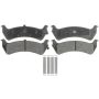 Raybestos PGD667M Raybestos Element3 Metallic Brake Pad Set