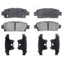 Raybestos PGD672C Raybestos Element3 Ceramic Brake Pad Set